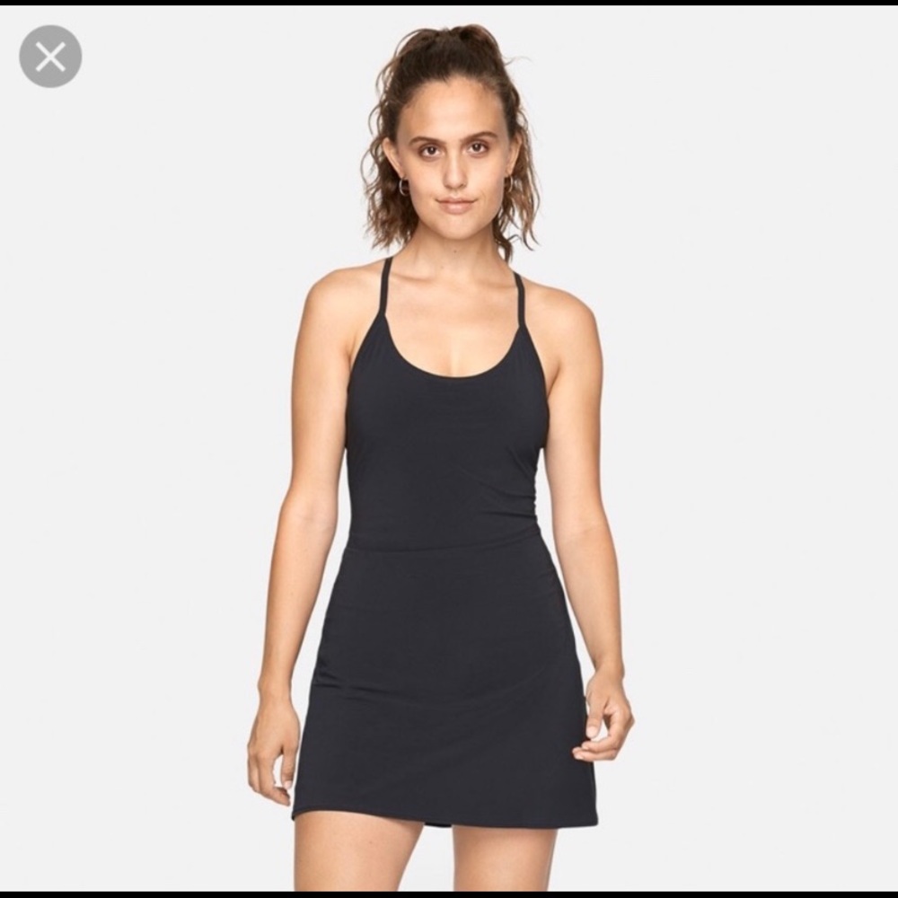 Outdoor Voices Exercise Dress Black Small